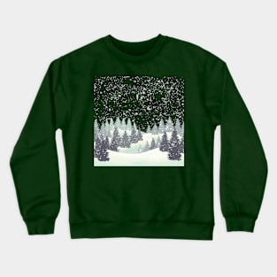 Winter Forest Crewneck Sweatshirt